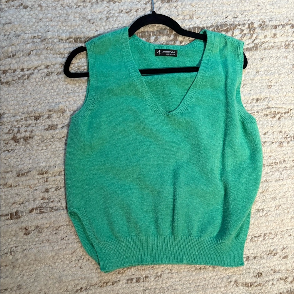 Alpin Knitwear Green Sweater